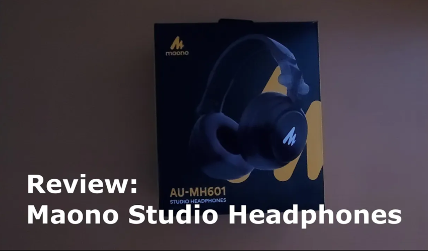 Very easy on the ears! Maona Studio Headphones