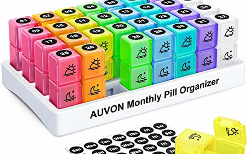 The Perfect Pill Organizer – Auvon pill organizer